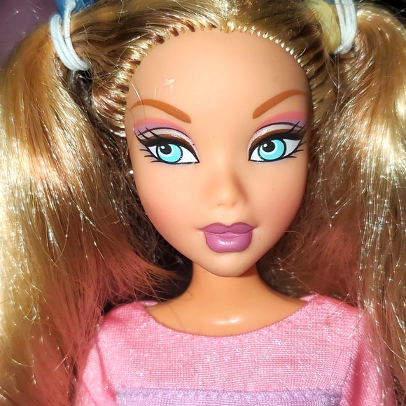 *RARE* My Scene Kennedy swappin styles Barbie Doll  kitty shirt - Picture 4 of 8